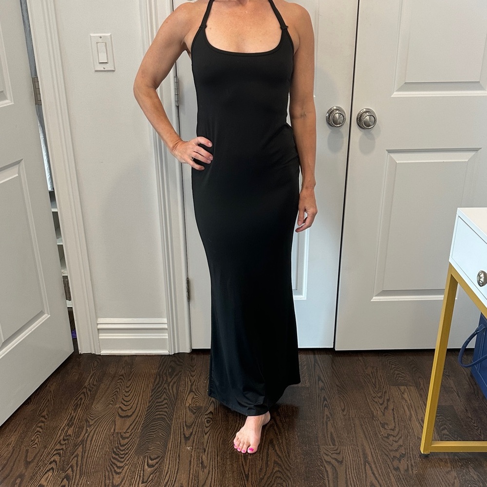 Elegant Black Maxi Dress